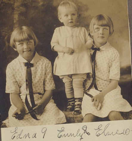 Edna, Emily and Elsie