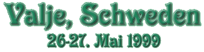 Schweden 26-27. Mai 1999